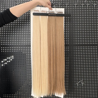 Extensions de cheveux naturels humains de qualité supérieure pour pose adhésive