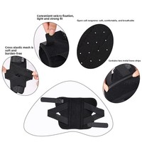 Attelle de genou pour chien en néoprène avec bande métallique, support élastique, protection articulaire pour chien âgé, aide à la rééducation postopératoire