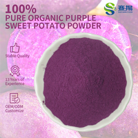 SAIYANG Poudre d'Ube 100% Naturelle Biologique, Poudre de Patate Douce Violette Colorante, Qualité Alimentaire, Poudre de Patate Violette Sucrée