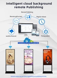 Paneles de Pantalla <span class=keywords><strong>LCD</strong></span> de Pie con Señalización Digital de Alta Definición y Pantallas Android para Interiores - Product Image 4