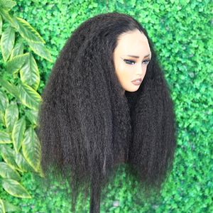 Peluca de encaje frontal con cutícula para mujeres africanas, tejido de <span class=keywords><strong>pelo</strong></span> de genitales sin procesar, extensiones de cabello humano - Product Image 2