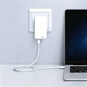 65W GaN Ultra-Dünnes Schnellladegerät All-in-One Magnetische Kabellose Powerbank mit PD 3.0 SCP & OTP Schutz 2 Typ-C Anschlüsse - Product Image 4
