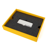 Boîtes d'emballage personnalisées pour produits électroniques mobiles Boîtes cadeaux en carton avec couvercle et base de banque d'alimentation avec insert en mousse