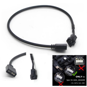 หัวต่อ EBY ARGB 24V 3Pin/12V 4Pin SM JST สำหรับต่อสายไฟ <span class=keywords><strong>RGB</strong></span> ADD <span class=keywords><strong>Header</strong></span> เมนบอร์ด WS2812 WS2812B LED Strip PC MSI <span class=keywords><strong>ASUS</strong></span> Aura SYNC AORUS CE - Product Image 5