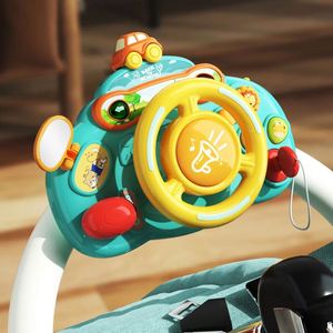 Volante de Juguete Eléctrico para Bebés, Simulador de Conducción, Juguete Musical Educativo para Cochecito, para Niños de 0 a 36 Meses - Product Image 5