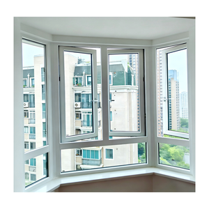 Fenêtre à battant en PVC européen, double vitrage, anti-courant d'air, pour villa, appartement, zones côtières, stabilisée aux UV, résistante au sel, Energy Star - Product Image 3