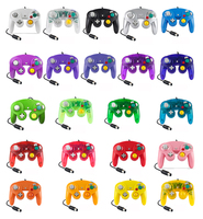 22 colores para Nintendo Gamecube NGC cable Shock juego de controlador de Joypad... joystick gamepad