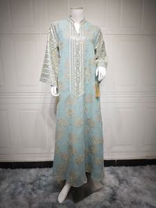 Personalización de Fábrica, Personalización de Logotipo, OEM, ODM, Elegante Abaya de Dubái, Moda Musulmana, Túnica Larga, Abaya Estilo Dubái, Abaya Musulmana de Lujo - Product Image 4