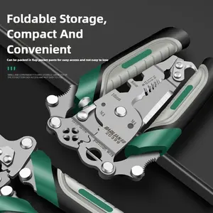 Pince à sertir et dénuder les câbles multifonctionnelle automatique réglable pour vente en gros – Outil à main pour terminaux - Product Image 2