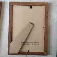 Vente en gros de cadres photo en bois marron Différentes tailles 13x18 18x24 20x25 20x30 24x30 30x40 40x50 40x60 Impression UV