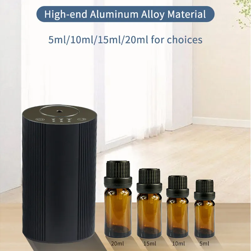 Pelembap Aroma Minyak Esensial Mobil Aromaterapi Kabut Dingin Mini Pelembap Udara Diffuser USB Kecil