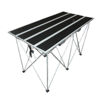 Scène modulaire portable en aluminium 4x4 pieds certifiée TUV, plateforme de scène pour chœur, idéale pour les concerts scolaires et les événements.