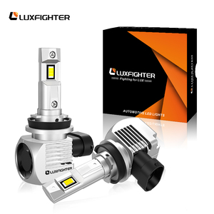 LUXFIGHTER <span class=keywords><strong>Lampadina</strong></span> <span class=keywords><strong>LED</strong></span> per Fari Auto Super Luminosa 100W 8000LM <span class=keywords><strong>H4</strong></span> H7 H11 9005 9006 9012, Compatibilità Universale 6500K, Abbaglianti/Anabbaglianti - Product Image 2