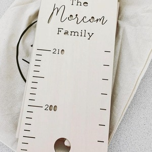 Miếng Dán Treo Tường Phòng Trẻ Em Trang Trí Phòng Trẻ Em Thước Gỗ Phòng Thu Biểu Đồ Tăng Trưởng Cho Trẻ Em - Product Image 6