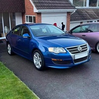 Cocok untuk Volkswagen Passat B6 Body Kit Bumper Depan, Bumper Belakang, Side Skirt Gaya R36 Grille Knalpot Mobil Tailpipe