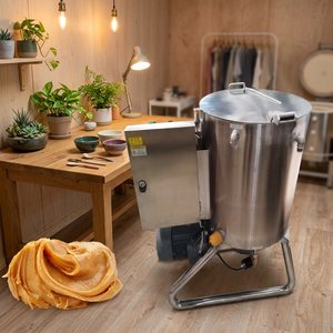 Moulin à chocolat et noix automatique Auris, multi-alimentation (prise/solaire), design cylindrique violet, utilisation facile, tension personnalisable - Product Image 1