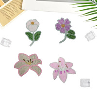 Appliques Couronne Numérique en Cristal Perlé Faites à la Main, Ornements DIY pour Sacs et Vêtements, Écussons Brodés pour Chapeaux, Accessoires Vestimentaires