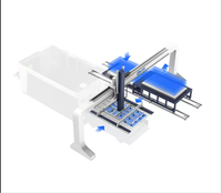 Lengan Robot Multi-Axis 3 Dimensi dengan Rangka yang Berbeda