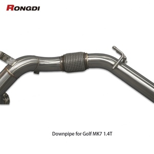 ท่อระบายไอเสียสแตนเลส304ท่อระบายไอเสียสำหรับ MK7กอล์ฟ VW 1.4T ท่อ Audi A3ประสิทธิภาพ2015-2017 - Product Image 3