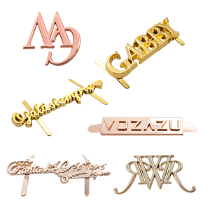 Custom Engraved Zinc Alloy Metal <b>Name</b> Tag Handbag Logo Labels <b>Plate</b> for Bags Shoes Luggage with Letter Pattern - Product Image 3