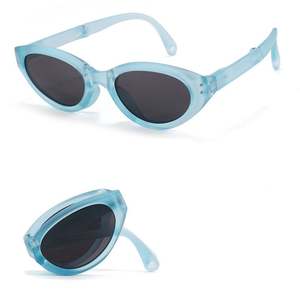 Lunettes de soleil pliables en silicone pour garçons et filles, mode 2025, UV400, lunettes de soleil polarisées pour enfants, lunettes de soleil pliables pour enfants pour l'extérieur - Product Image 4