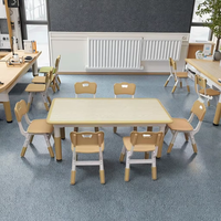 Ensemble table et chaise d'étude réglables SANFANG, design moderne et simple inspiré du divertissement, en plastique, couleur personnalisable, plateau ABS, tableau de dessin 6
