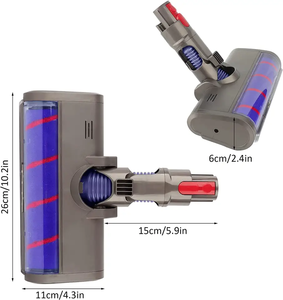 Venta directa de fábrica, accesorio de cabezal de limpieza de cepillo de rodillo suave de repuesto dysons para aspiradoras v7 V8 V10 y <span class=keywords><strong>V11</strong></span> - Product Image 6
