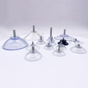 40 * M4 Coussinets à ventouse en <span class=keywords><strong>PVC</strong></span> transparent solide avec vis et écrou pour pare-soleil de voiture Tissu de verre Salle de bain Porte murale Fenêtre en verre - Product Image 5