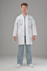 <span class=keywords><strong>Camice</strong></span> <span class=keywords><strong>da</strong></span> <span class=keywords><strong>Infermiera</strong></span> Bianco in Cotone per Uso Ospedaliero, Lunghezza Media, Personalizzabile con Logo ed Etichetta, Prezzo all'Ingrosso - Product Image 4