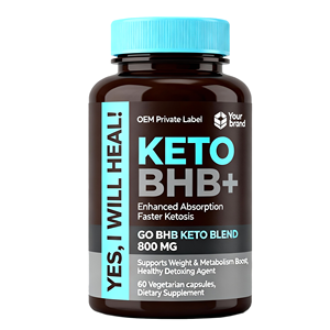 OEM Keto BHB capsule integratore chetogenico Keto polvere brucia pillole migliorare l'energia BHB capsule chetoni esogeni pillole - Product Image 1