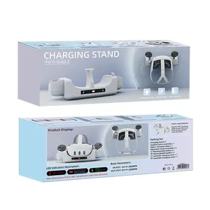 Lumière LED Station de chargement <span class=keywords><strong>VR</strong></span> Base de chargement Support Accessoires de jeu <span class=keywords><strong>pour</strong></span> <span class=keywords><strong>Oculus</strong></span>/Meta Q3 - Product Image 6
