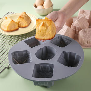 แม่พิมพ์ซิลิโคนสำหรับทำเค้กขนมปังขิงในเทศกาลคริสต์มาสสำหรับทำขนมปังกรอบบราวนี่ขนมช็อกโกแลตขนมปังกัมมี่ - Product Image 2