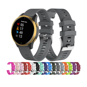 <span class=keywords><strong>Bracelet</strong></span> en Silicone IVANHOE 20mm pour <span class=keywords><strong>Garmin</strong></span> <span class=keywords><strong>Vivoactive</strong></span> <span class=keywords><strong>3</strong></span>/Venu/GarminMove <span class=keywords><strong>3</strong></span> Luxe Style montre intelligente <span class=keywords><strong>Bracelet</strong></span> <span class=keywords><strong>Bracelet</strong></span> Sport de remplacement - Product Image 1