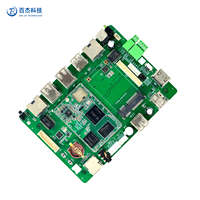 Placa de Desarrollo Automotriz Integrada Helperbox T507 CAN RS485 con Sistema Operativo Linux para Gateway y Controlador Central de Vehículos