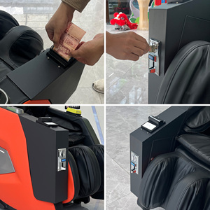 Zero Gravity 4D Ganzkörper Kommerzieller Verkaufsstuhl mit Münz-, Schein-, Bargeld- und Kreditkartenbetrieb – Massagestuhl für den Markt vom Hersteller - Product Image 4