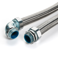 JAR Fabricant Conduit flexible en métal tressé antidéflagrant Revêtement en PVC Tuyau flexible en acier galvanisé