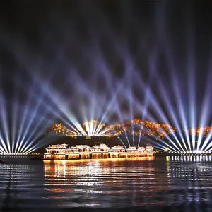 Professional Full Color Laser Light Wonderful Lighting Show Water Feature Outdoor