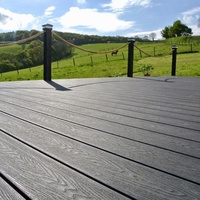 Fabricant chinois de planches de terrasse en WPC de haute qualité, modernes, à effet bois, antidérapantes, écologiques, imperméables, garantie 15 ans, protection UV