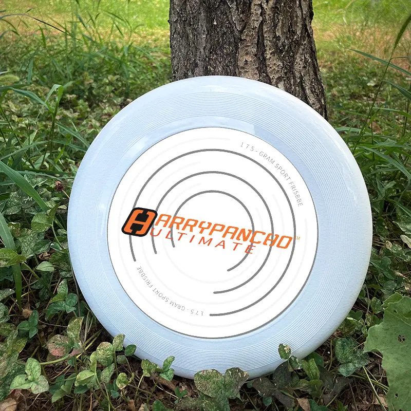 175g precisão ponderada disco voador branco profissional atlético Frisbee específico da competição