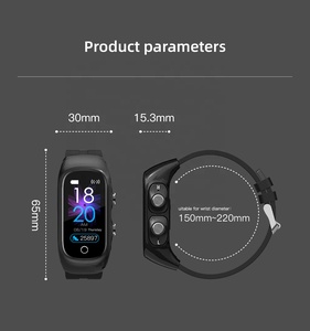 2022 auriculares reloj de fitness inteligente auriculares 2 en 1 reloj inteligente auriculares <span class=keywords><strong>N8</strong></span> música reloj inteligente con auriculares inalámbricos TWS - Product Image 3
