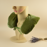 Coussin chauffant et oreiller pour le cou, aromathérapie à la lavande micro-ondable pour le cou