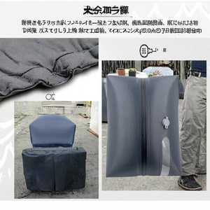 Kín không thấm nước Inflatable puvacuum nén Túi cửa sổ du lịch vali hành lý Organizer Bag đối với quần áo lưu trữ - Product Image 2