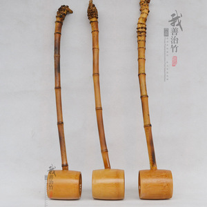 Bamboo Tea Spoon With Handle Coffee Brown Less Than 50Ml Eco Friendly For Tea Ceremony - Product Image 2