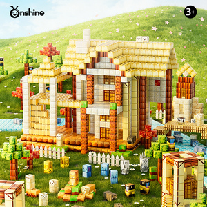 Bloques Magnéticos Onshine, 106 Piezas, Bloques de Construcción Magnéticos, Castillo Forestal, Jardín, Cubos Magnéticos STEM para Niños - Product Image 5
