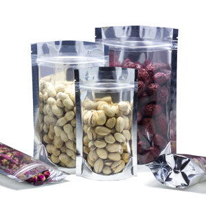 Trở lại đồ ăn nhẹ hạt khô hải sản Kẹo Sushi độ ẩm bằng chứng đứng lên trong suốt phía trước bao bì thực phẩm Túi - Product Image 3