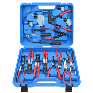16 חלקים סט כלים מלא במיוחד להסרת צינורות מים, דלק ורדיאטור לרכב, כולל פלייר ומלחציים - Product Image 1