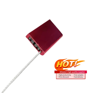 Joint de câble de câble métallique de camion de conteneur auto-bloquant joints de câble de sécurité résistants étiquette de joint d'attache de câble d'alliage d'aluminium - Product Image 4