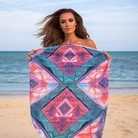 Sarong hawaïen pour femme, maillot de bain de plage, Sarong, imprimé, Style hawaïen, grande taille, qualité, vente en gros