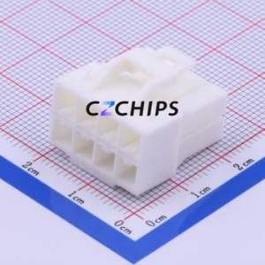 YLP-08V Housing (Wire-to-Board / Wire-to-Wire) P=4.5mm Connector ( Jack Structure: 2x4P )( Pitch: 4.5mm )( Number of Rows: 2 ) - Product Image 1