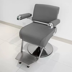 Venta directa de fábrica de sillas de peluquería, altura ajustable, diseño giratorio, aptas para peluquerías y barberías. - Product Image 4